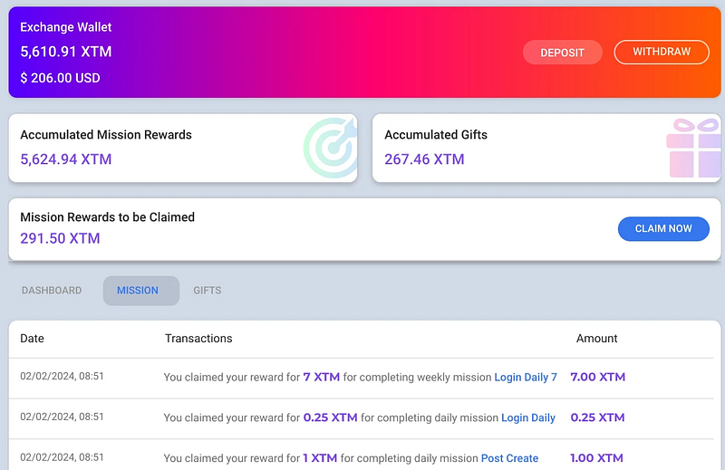 Engaging with Torum's dynamic features