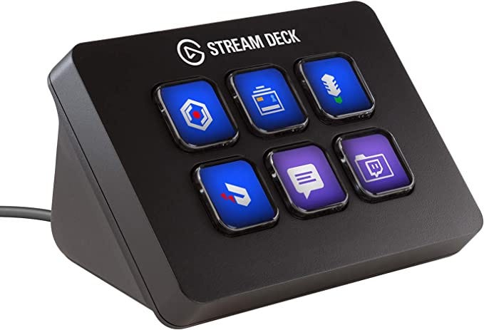 Elgato Stream Deck in a workspace