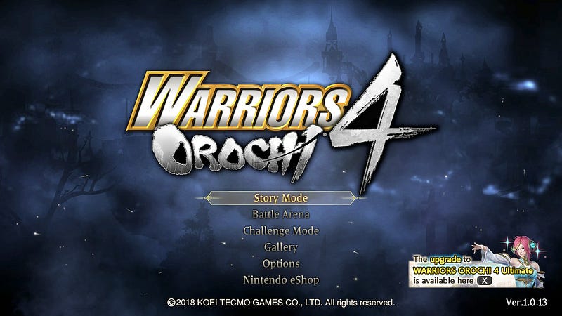 Warriors Orochi 4 gameplay screenshot