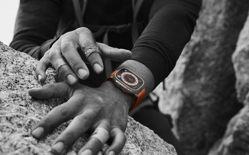 Apple Watch Ultra for outdoor adventures