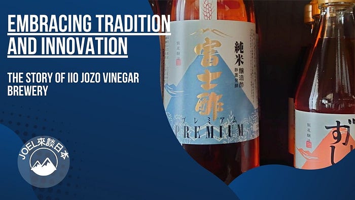 Iio Jozo Vinegar Brewery: Tradition Meets Innovation