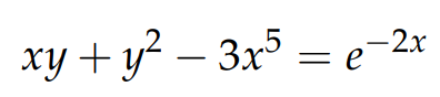 Intertwined variables example