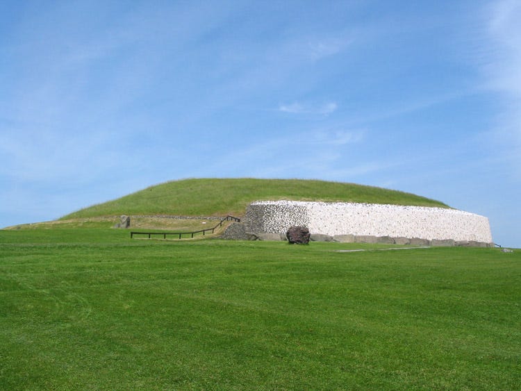 Newgrange Passage Tomb in Ireland