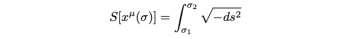 Action representation in special relativity