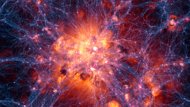 Dark Matter Representation in the Universe