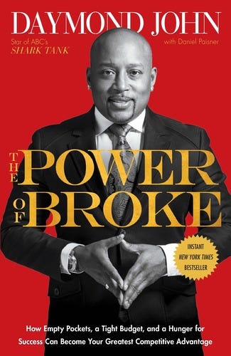 Cover of The Power of Broke by Daymond John