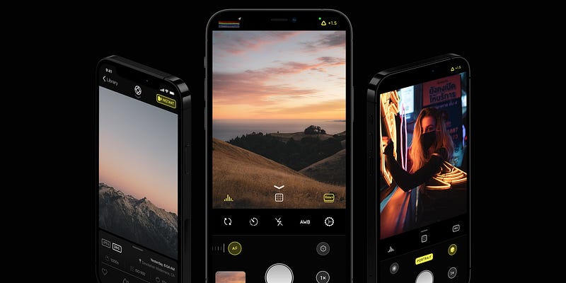 Halide Mark II App Interface