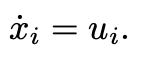 Dynamics of an agent in motion