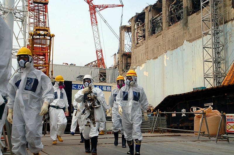 Fukushima Daiichi plant and its containment efforts