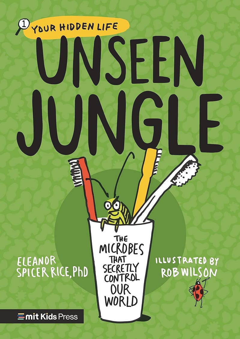 Colorful cover of *Unseen Jungle* by Eleanor Spicer Rice