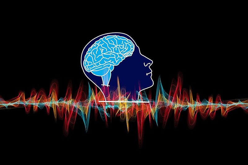 Illustration of Sleep Disruption in Aging Brains