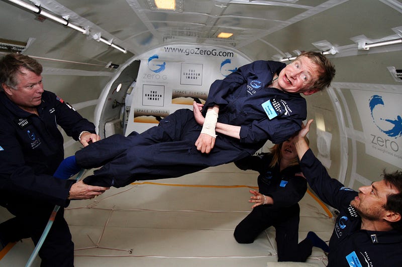 Stephen Hawking's memorial site at Westminster Abbey