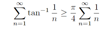 Divergence of the harmonic series