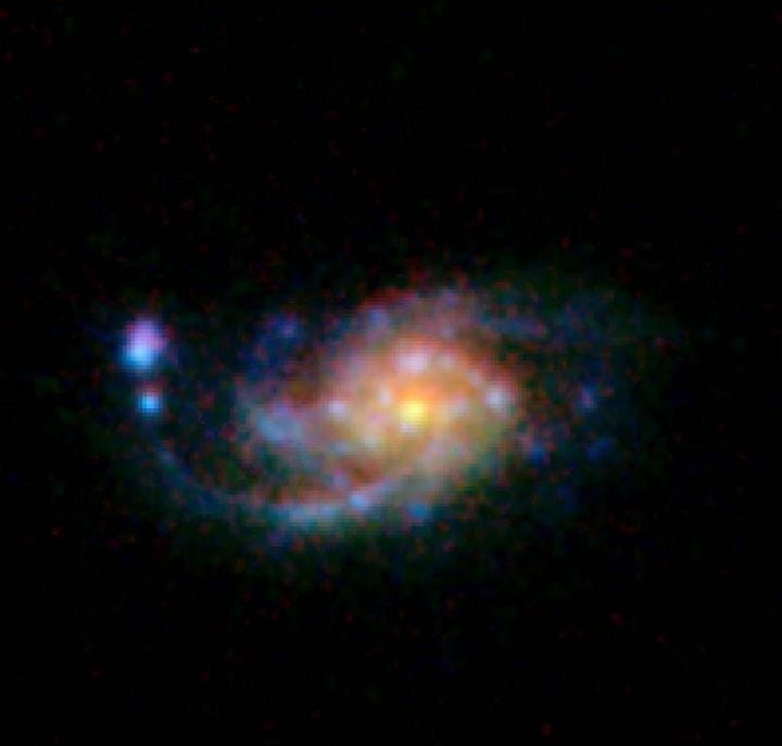 High-resolution image of galactic disk and halo gas