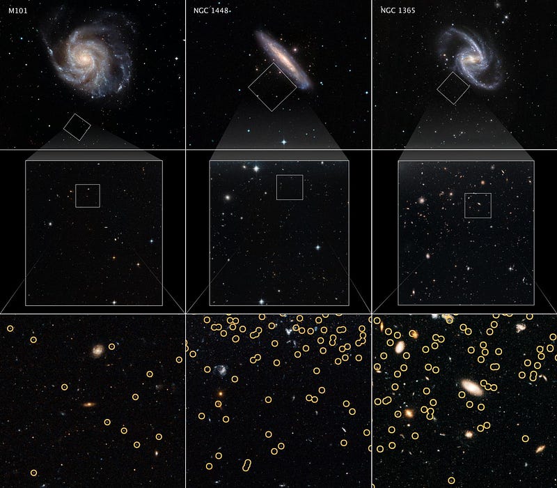 Hubble Space Telescope's findings on galaxy distances